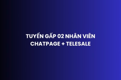 NHÂN VIÊN TELESALE - CHAT PAGE