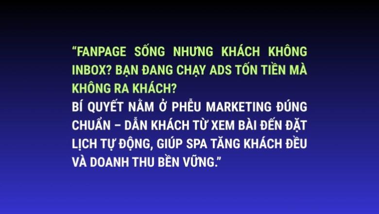Phễu Marketing Spa 2025 – Bí Quyết Ra Khách Đều Và Tối Ưu Ads